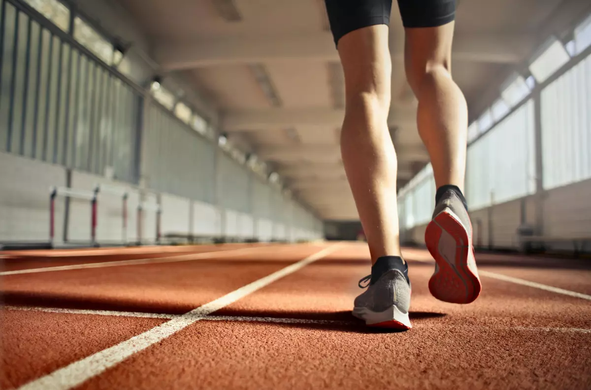 Coureur athlétisme