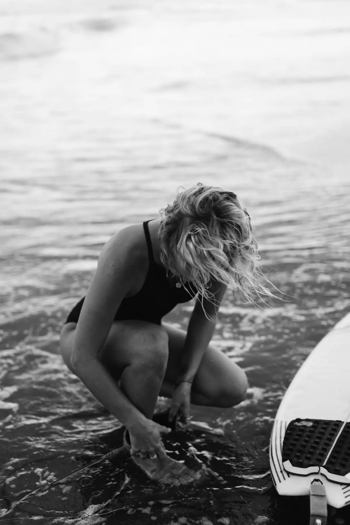 Surf noir et blanc